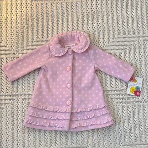 Jessica Ann Pink Polka Dot 12M Jacket